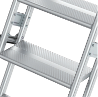 Escalier et passerelle en aluminium pliants pour une utilisation multifonctionnelle