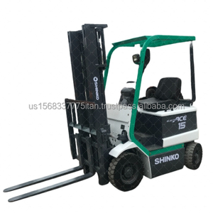 Montacargas Eléctrico de Contrapeso de Alta Calidad Marca SHINKO, Montacargas Usado de Combustión Interna Modelo 1.5T, 1 Año de Garantía, Japón - Product Image 1