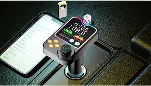 2022 Hot Selling Car <strong>Bluetooth</strong>-Kit PD 3.1A Dual USB Phone Charger BT5.0 <strong>Bluetooth</strong>-MP3 Player FM Transmitter - Product Image 6