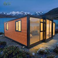 Maisons mobiles portables 10ft 20ft 30ft 40ft, maison pliable à double aile extensible, maison mobile, maisons conteneurs, usine chinoise