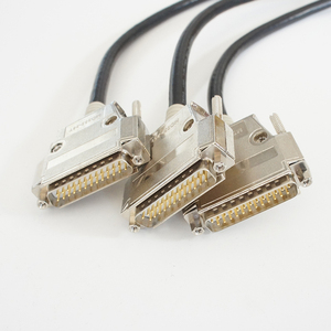 OEM Korumalı Metal Konnektör Lehimli Erkek ve Erkek DB25 DB9 Kablo Demeti - Product Image 4