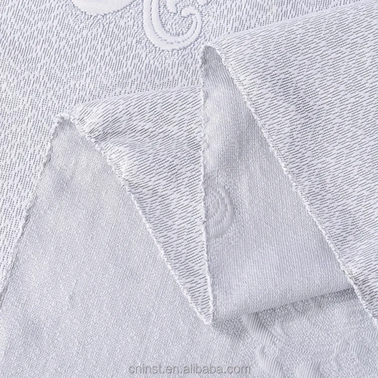 Produzione di tessuti personalizzati 180gsm 90% Dty 10% tessuto per materassi a maglia in poliestere grigio