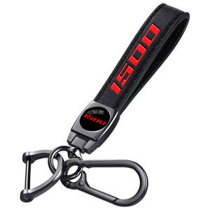 <span class=keywords><strong>Porte</strong></span>-clés de voiture en cuir véritable pour hommes et femmes, cadeau familial, accessoires pour <span class=keywords><strong>porte</strong></span>-clés - Product Image 4