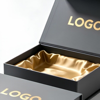 Boîte de papier pliable magnétique de luxe conçue sur mesure avec logo Nouvelle boîte-cadeau pliable en carton rigide de luxe conçue sur mesure