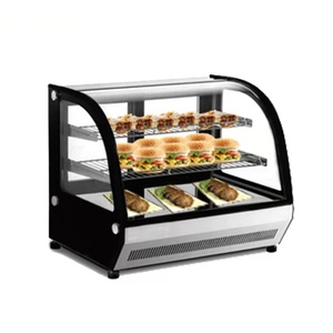 <span class=keywords><strong>Vitrina</strong></span> Refrigerada <span class=keywords><strong>de</strong></span> Sobremesa para Pasteles con <span class=keywords><strong>Puerta</strong></span> <span class=keywords><strong>de</strong></span> Cristal y Certificado CE, Mostrador Refrigerado para Tartas - Product Image 3