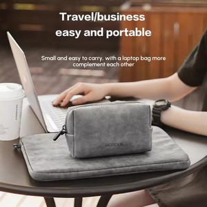 Organisateur d'accessoires numériques portable UGREEN LP285, organiseur de câbles de haute qualité, sac à fermeture éclair pour chargeurs, écouteurs, batterie externe - Product Image 5