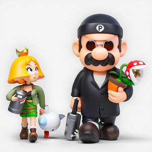 Figura de Acción de Juguete de Dibujos Animados de 10 cm, Personalizada, de PVC, de <span class=keywords><strong>la</strong></span> Marca Shengye, para Exhibición y Entretenimiento - Product Image 4