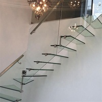 DAIYA — chaise de levage d'escalier avec balustrade en verre trempé