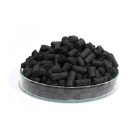 Granulés de charbon actif 4 mm pour filtration et traitement de l'eau, agent auxiliaire chimique, pureté 99,9 %, produits chimiques pour papier et pétrole, sac de 25 kg