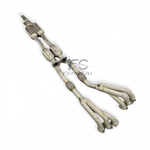 Collecteur d'échappement avant SS304 pour Volkswagen <span class=keywords><strong>Golf</strong></span> R36 <span class=keywords><strong>R32</strong></span> Magotan 2008-2011 3.6 3.0 3.2 Amélioration des performances de course - Product Image 4