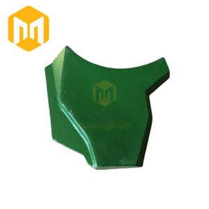 Hoch chrom Stahl legierung Wolfram karbid Hohlraum Verschleiß platte Guss Barmac B9600SE B7150SE VSI Brecher Ersatzteile MESTONE Marke - Product Image 4