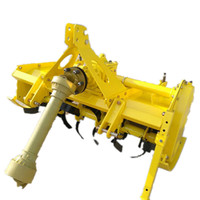Rotocultivador Tipo Europeo 1GLN-125, Equipo para Tractor PTO, Rotocultivador Agrícola de 1.25m, España, Italia, Maquinaria Agrícola