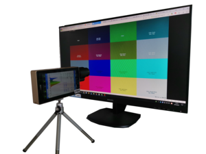 Testeur de luminosité LED OHSP350L 380nm ~ 780nm avec alignement laser - Product Image 4