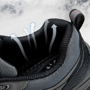 Nuove Scarpe Sportive da <span class=keywords><strong>Uomo</strong></span> Traspiranti Antiscivolo Impermeabili in Pelle Stile Stivali Casual Scarpe da Corsa per Escursionismo all'Aperto - Product Image 4