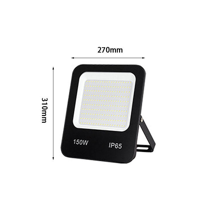 Black-LED Flood Light 150W