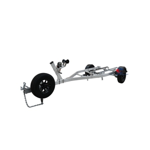 <span class=keywords><strong>Remorque</strong></span> <span class=keywords><strong>de</strong></span> <span class=keywords><strong>bateau</strong></span> en aluminium à essieu simple <span class=keywords><strong>de</strong></span> 4,8 m (15 pi) avec lits en polyéthylène, numéro VIN et licence DOT pour petits bateaux <span class=keywords><strong>de</strong></span> pêche - Product Image 4