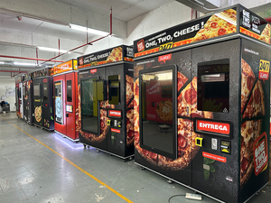 Distributeur automatique de pizzas intelligent à écran tactile avec surveillance à distance, capacité de 20 à 150 pizzas, options de paiement multiples - Product Image 6