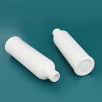 Bouteille cylindrique en plastique à fond circulaire de 250ml pour détergent à lessive ou détergent de toilette personnalisation en usine