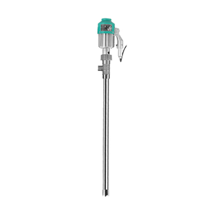 Bomba de transferencia de tambor portátil Normas 1300W 110V para grasa y aceite, bomba de barril de baja presión de acero inoxidable OEM JDT-1300W-PVDF - Product Image 1