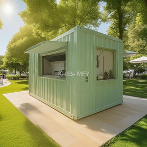 Bar de rue moderne pliable 2025, petite maison préfabriquée, pratique, mobile, modulaire - Product Image 3