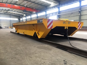 Thép cuộn dây mới xử lý cáp Reel điện chuyển Xe đẩy 15 tấn steerable đường sắt phẳng chuyển xe cho nhà máy thép - Product Image 2