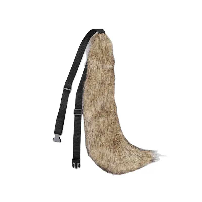 Queues de loup de renard animal moelleux accessoires de cosplay