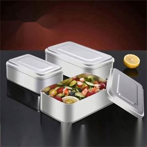 Large 1200ML Stainless Steel Bento Lunch Box Cute Style Dual Tier Insulated Microwaveable Heatable Leak Proof BPA Free - Product Image 1