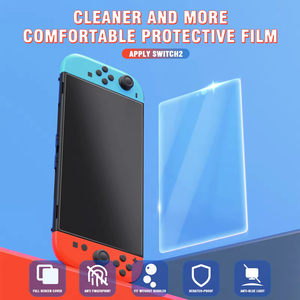 Cómodo protector de pantalla para experiencia de juego, película antiluz azul sin burbujas suave, protección ocular larga para Nintendo Switch - Product Image 4