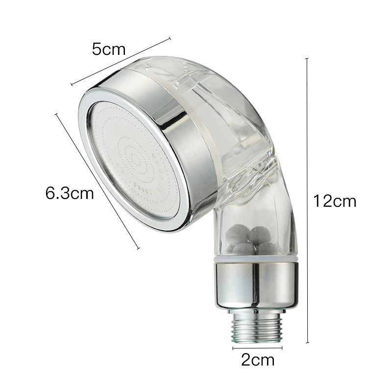 Shampoing douche grand transparent