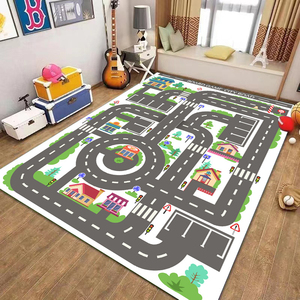 Tapis de sol doux pour enfants, personnalisés, imprimés, à la <span class=keywords><strong>marelle</strong></span>, tapis de jeu pour enfants - Product Image 5