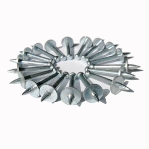 Attaches en acier galvanisé à coup, pièces, épingles d'entraînement en béton, clous de tir - Product Image 4