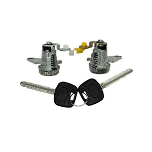 Toyota Car Door <b>Lock</b> Cylinders 69052-42060 Left Right Pair With 2 <b>Keys</b> Cylindrical <b>Lock</b> Iron Material - Product Image 1