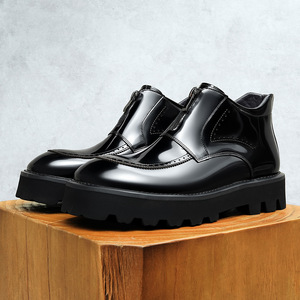 Bottes de travail vintage Amish de luxe haut de gamme pour hommes, imperméables, à lacets, avec semelle Goodyear et empeignes robustes en cuir véritable - Product Image 3