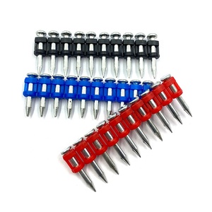 Clavos de Gas Galvanizados en Zinc Blanco de Alta Calidad, Tamaños 19mm y 25mm para Hormigón, ¡Gran Venta! - Product Image 2