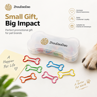 Clips en forme d'animaux assortis pour salons professionnels, événements et supports promotionnels clients
