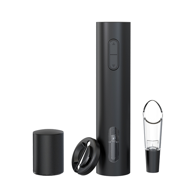 Home Kitchen Gadgets Tool Electric Wine Corkscrew Opener Gift Set With Stopper