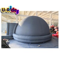 Tente de Projection en PVC bleu de 5m Tente de dôme de cinéma gonflable de planétarium mobile scientifique portable