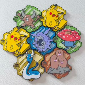 Set di Magneti per Frigorifero con Puzzle Pokemoned 151 Originale, Scatola Misteriosa di Carte da Gioco PTCG, Magneti Pokemoned - Product Image 5