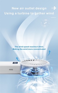 Mini Portable Rechargeable Plastic Handheld Fan <b>Clip</b>-On Stroller Fan with Detachable Tripod for <b>Car</b> Seat Cooling Household Use - Product Image 2