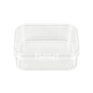 Transparent Mini Storage Box 5.1x3.7x1.5cm PP Plastic With Lid For Jewelry Earring Dental Floss Desktop Organizer - Product Image 3