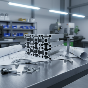 Profilé en aluminium CNC à vente chaude, cadre flexible, extrusion pliable - Product Image 1