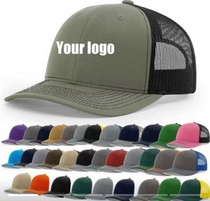 หมวกแก๊ป Richardson Custom Trucker รุ่น 112 คุณภาพสูง ผ้าตาข่ายสำหรับฤดูร้อน หมวกเบสบอลผ้าฝ้าย ปรับขนาดได้ หนัง แฟชั่น สปอร์ต ลำลอง - Product Image 3