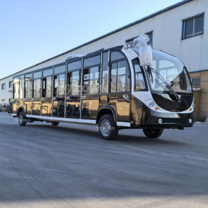 Bus électrique de tourisme entièrement fermé ZOWN avec climatisation pour les services de visites par tous les temps - Product Image 5