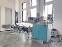 Machine à paille en plastique Machine de fabrication de bâtons biodégradables de couleur unique