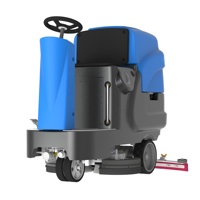 Mesin Pembersih Lantai Elektrik RD660 220 V 1850 W dengan Air Dingin untuk Rumah Sakit, Gudang, dan Tempat Parkir