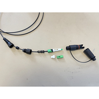 Kabel Serat Optik Rakitan, Kabel Drop Flat Toneable, Kabel Patch FTTA, Kabel Patch Tahan Air Corning Opti-Tap