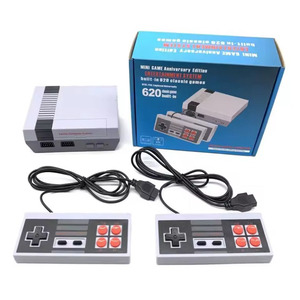 Consola de Juegos Portátil NES620 con Doble Conexió<span class=keywords><strong>n</strong></span> a TV Integrada, Juegos Clásicos de FC Integrados, Máquina Roja y Blanca - Product Image 2
