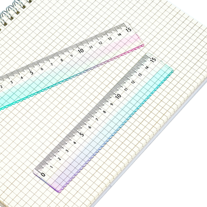 Bán buôn 15cm nhựa trong suốt thẳng Cai Trị phổ biến màu cho các trường học & văn phòng PS công cụ đo lường - Product Image 4