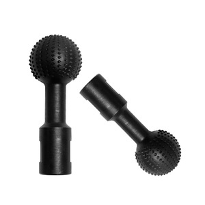 Spherical Spiked Grinding Head 40mm Ball 14mm 10mm Shank For Wood Carving Electric <b>Grinder</b> <b>Metal</b> Polishing Tool - Product Image 3
