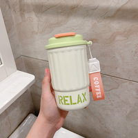 Offre Spéciale – Gobelet de Bureau Isotherme à Double Paroi 400 ml, Sans BPA, avec Paille, en Acier Inoxydable 316, Anti-éclaboussures, Personnalisable, Idéal comme Cadeau